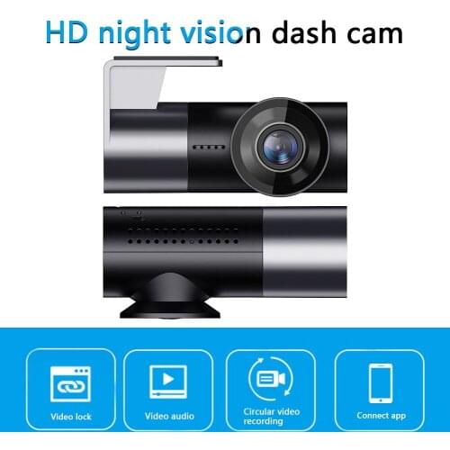 WiFi Car DVR Dash Camera 1080P FHD Car Auto DVR Dashboard Camera Night Vision Auto Video Recorder Dash Cam Support Voice Control
