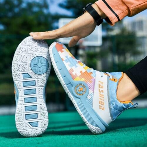 Unisex Basketball Shoes New Style Cuople Waterproof Sport Shoes Mens Sneakers Women Fitness Sneaker Tenis Masculino Original