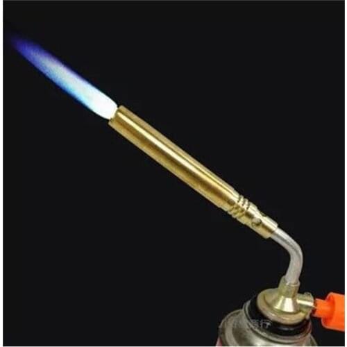 Butane Burner Welding Gas Torch Flame Gun Brazing Flamethrower Outdoor Camping BBQ Portable Soldering Heat Gun Welding Equipment