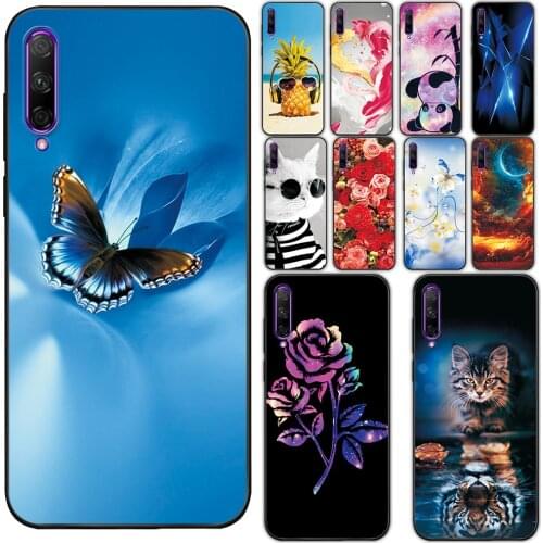 For Huawei Y9S Case 6.59" Soft Silicone Phone Bag For Huawei Y9S Y9s Protective Cover For Huawei Y9S y9s TPU Fashion Case Fundas