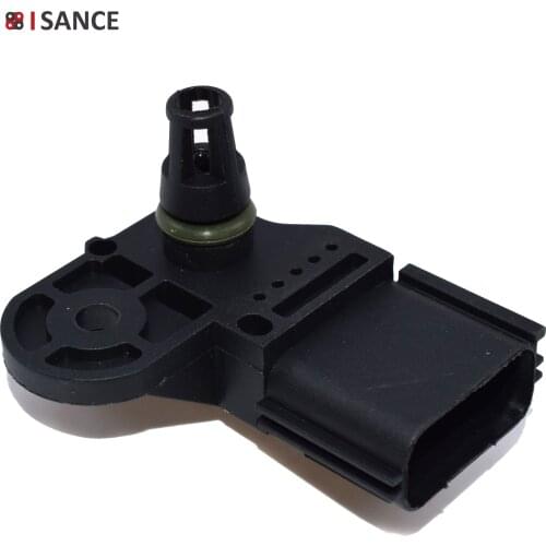 ISANCE Intake Manifold Pressure Sensor MAP 0261230027 XS6F9F479AB XS6F-9F479-AA 1087424 For Ford Courier Escort VII Fiesta KA