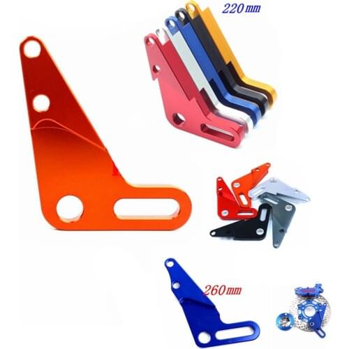 Motorcycle Rear Brake Caliper Bracket Adapter For 220/260mm Brake Disc /40mm Radial Brake Caliper For Honda Yamaha Modify