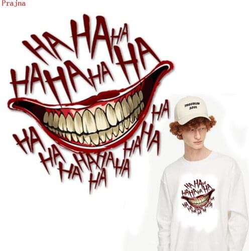 Prajna Hippie Patch Stripes Iron On Transfer For Clothes Thermal Stickers On Clothes Heat Transfer Vinyl Punk Rock Band Patches