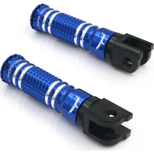 Front Foot Pegs Footrest Pedals For Bajaj Pulsar 200NS 2012-2018 200 AS 2015-2018 200RS Motorcycle Rider Footpegs Rests