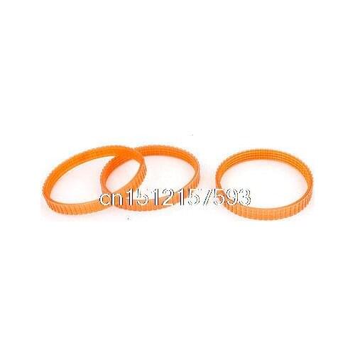 PU 240mm Girth Electric Planer Drive Driving Belt for Makita 1900B 3PCS