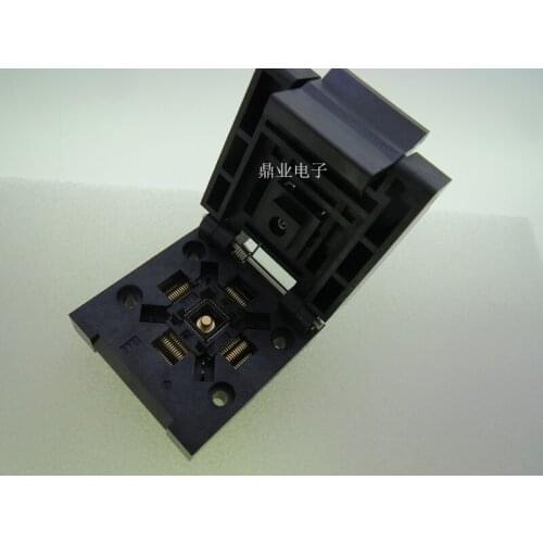 Clamshell 100%New&Original QFN-56B-0.5-01 QFN56/DFN56/WLF56 IC Burning seat Adapter testing seat Test Socket test bench