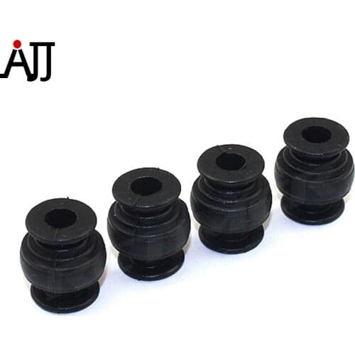 Rctimer Anti-Vibration Absorber Rubber Ball Black 4pcs/bag ABS-Ball