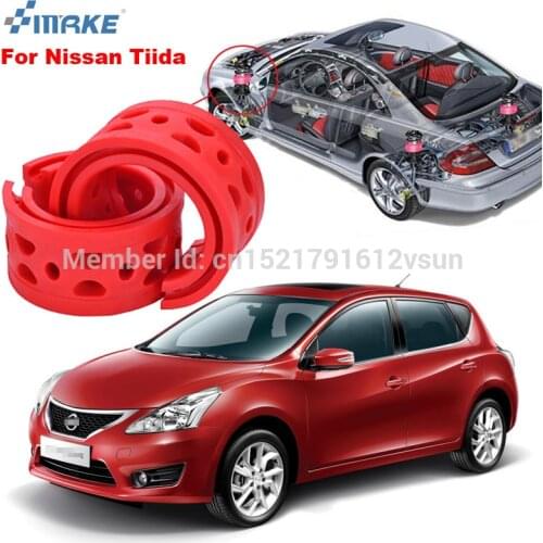 SmRKE For Nissan Tiida High-quality Front /Rear Car Auto Shock Absorber Spring Bumper Power Cushion Buffer