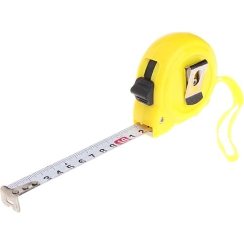 3m 5m Steel Tape Ruler Retractable Stainless Steel Tape Measure Ruler Measuring Metric Tape Rule