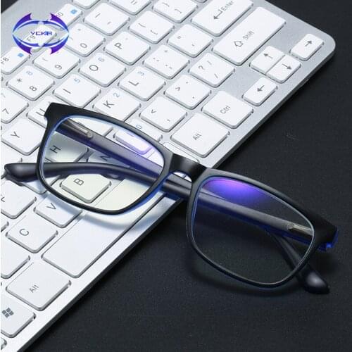 VCKA Women Reading Glasses Anti-blue Light Presbyopic Radiation Protection Square Men Fashion Ultralight Eyewear +1.0to+4.0