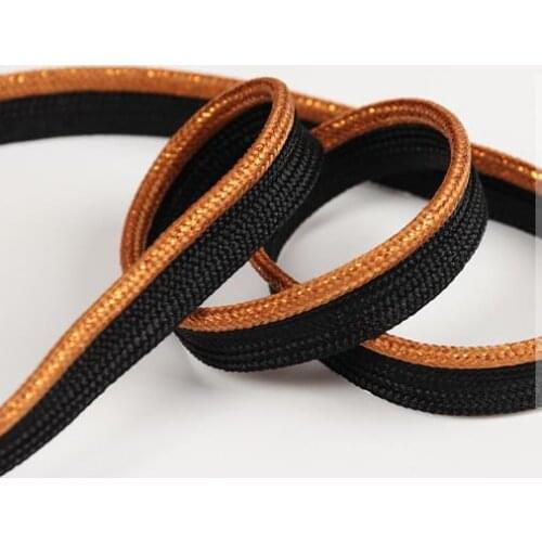 1cm Brown Black Piping Lip Cord Trim|Pillow Cushion Trim Upholstery Edging Trim DIY Sewing Home Textile Supplies ribbon strap