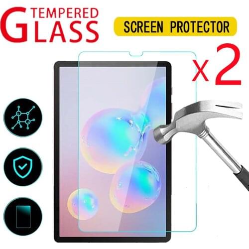 2Pcs Tablet Tempered Glass Screen Protector for Samsung Galaxy Tab S6 SM-T860/SM-T865 Protective Film T860 T865 9H 0.3mm Glass