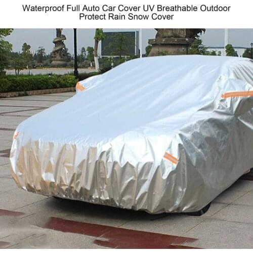 2020 New Hot Waterproof Dustproof Outer Membrane Full Car Cover UV Resistant Fabric Breathable Outdoor Rain Snow Ice Resistant
