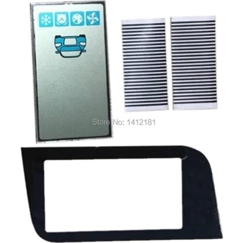 50 pcs/lot A93 lcd display Flexible Cable + keychain Glass Case for Starline A93 GSM lcd remote control 2 way Car alarm system