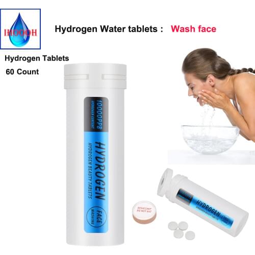 Purative Active H2 Molecular Hydrogen 10000PPB H2 60 Tablets Nano Hydrogen tablets Weakly acidic Hydration 60 Day