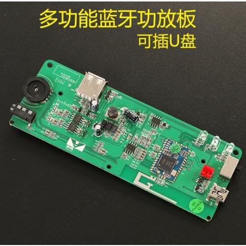 Bluetooth 4.0 Stereo Audio Receiver Amplifier/bluetooth Amplifier/finished Plate MP3 Decoder Player