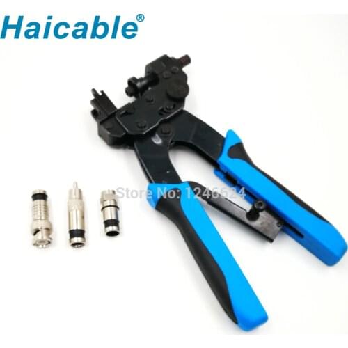 Bnc Keystone Jack RG59 RG6 F RCA HT-510B Telecom Coaxial Crimping Tool In China