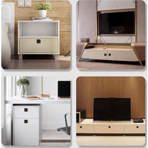 Drawer Intelligent Electronic Lock,Cabinet Smart Lock,Door USB Security Storage Furniture Fingerprint Padlock,Digital Door Lock