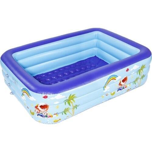 Inflatable Swimming Pool Thick Safe Inflatable Pool Summer Water Party Supply For Baby Kids Adult Outdoor Entertainment