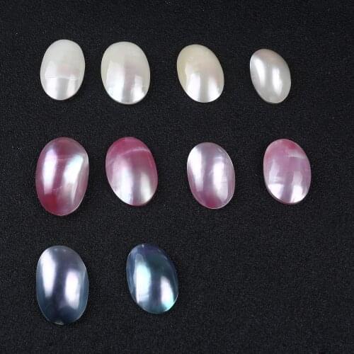 Natural Sea Shell Oral Shape Mabe Pearl Loose Pearl