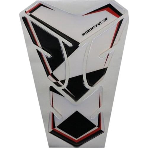 For YAMAHA YZF-R3 YZF R3 YZFR3 Motorcycle Non-slip Fuel Tank Stickers Pad Rubber Sticker