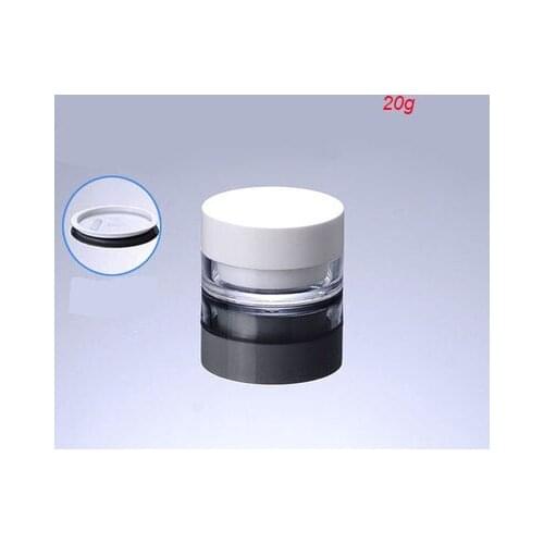 NEW 20G double wall cream bottle cosmetic container cream jar Cosmetic Jar Cosmetic Packaging