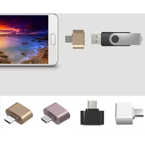 Etmakit Micro USB To USB OTG Adapter 2.0 Converter For Tablet Pc to Flash Mouse Keyboard NK-Shopping