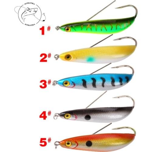 Single Hook Simulation Sequins Minnow Plastic Hard Bait 3D Eyes Wobblers Tackle Sinking Fishing Lures 5Colors 8.5cm/19.9g