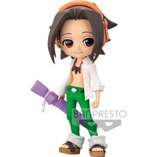 Pre-Sale Shaman King Yoh Asakura Japanese Anime Figure Hand-Made Model Decoration Doll 14Cm Collectibles Pvc Model Toys Gifts