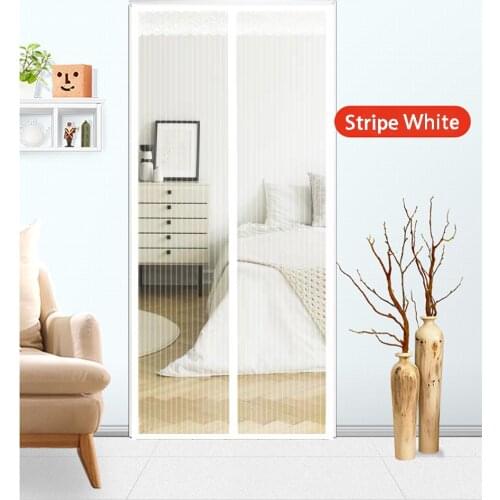 Summer Magnetic Anti Mosquito Insect Fly Bug Curtains Net Reinforced Magnetic Screen Door, Anti Mosquito Curtain Mesh for Door