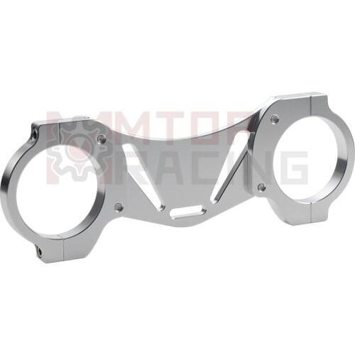 Front Fork Stabilizer Brace Silver For Honda VFR750R RC30 1988 1989 1990 Fork Brace