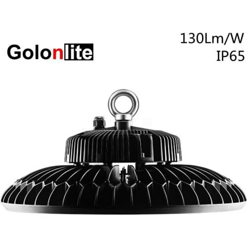 Golonlite 240W LED high bay light UFO LED 200W good price 130Lm/W 5 years warranty Meanwell driver IP65 waterproof CE 100-277V