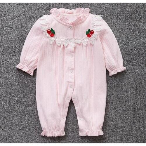 High quality baby clothes girls 3 6 9 12 m bodysuit soft cotton cute baby party birthday wedding christening baby shower gift