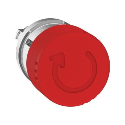 ZB2BS834C ZB4BS834 Red Ø30 Emergency stop,switching off head Ø22 trigger and latching turn release