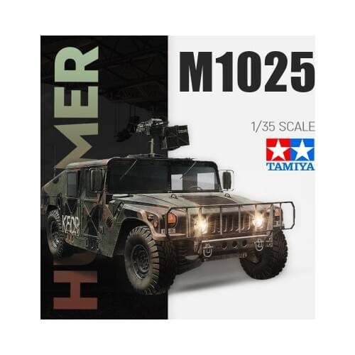 1:35 Scale Tamiya Car Model Assembly US M1025 Hummer Jeep Model Building Kits DIY 35263