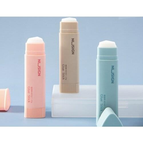 1pcs Triangle Solid Glue Stick Retro Color Body 21g PVP Material Adhesive Paste for Memo Photo Diary Office School A6638