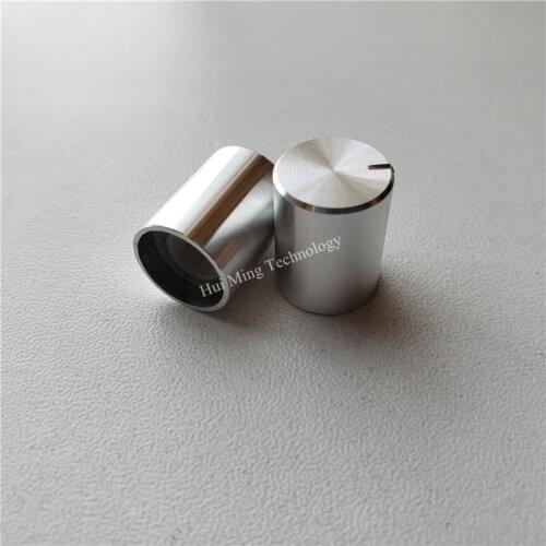 15pcs aluminum plastic cap knob potentiometer knob Smooth 12.5*16*6mm potentiometer cap car knob switch cap Encoder