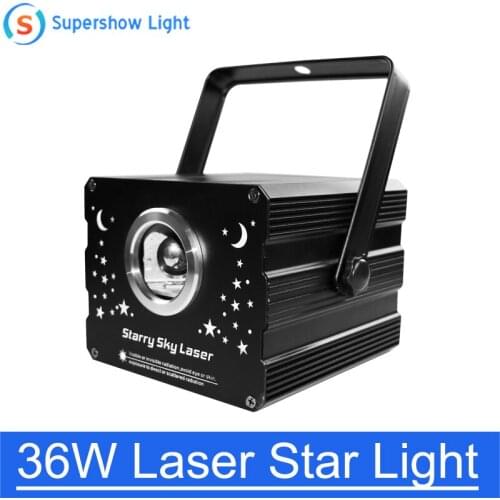 36W DJ Disco Light 500mw Laser Star Light Stage Party Lighting Projector