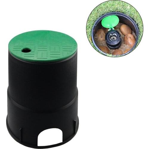 6 Inch Garden Lawn Underground Valve Box Cap Plastc Sprinkler Watering Valve Cover