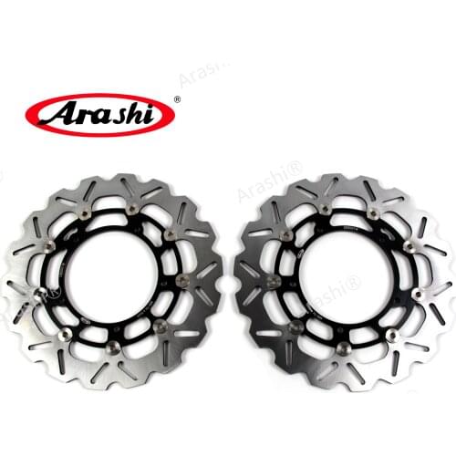 ARASHI CNC Floating Disc Brake Rotor For YAMAHA FAZER 8 / FZ8 2010-2015 / XTZ SUPER TENERE 1200 2010-2020 / YZF R6 05-16