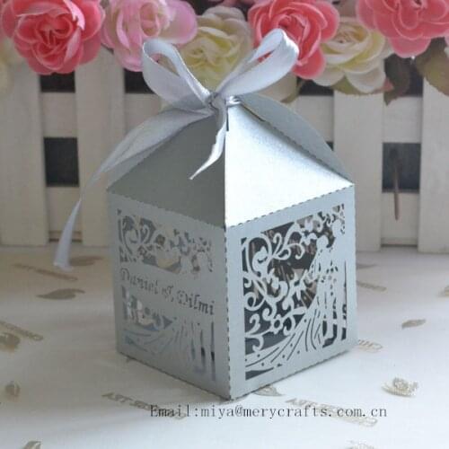 Free custom party favor boxes accessoires anniversaire& deco anniversaire
