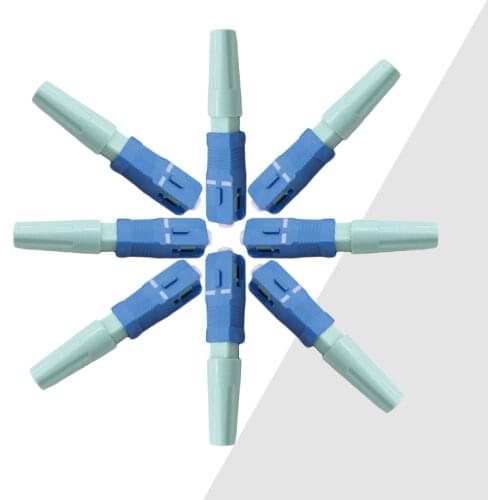 FTTH SC UPC Optical fibe quick connector SC FTTH Fiber Optic Fast Connector Embedded High Quality