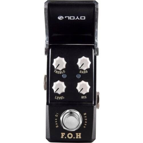 JOYO JF-331 F.O.H BASS DI Effects Guitar Pedal F.O.H(BASS DI) Pedals With Gold Pedal Connector and Mooer Knob