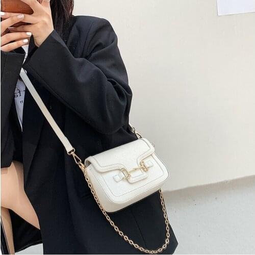 Summer Chain Bag Womens 2021 New Popular French Niche High-Grade Messenger Bag Handbags Handbags Women Bags