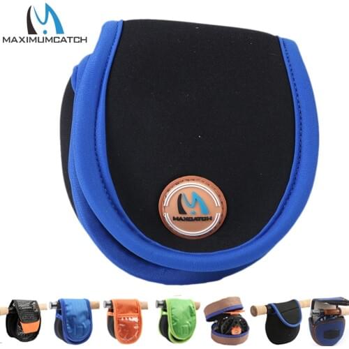 Maximumcatch Neoprene Fly Reel Bag Protective Fly Reel Pouch Covers 3-8WT