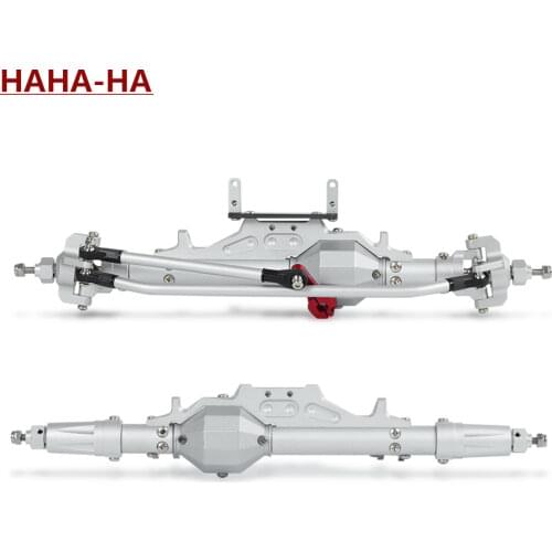 New CNC Diamond-Shaped Aluminum Complete Front for 1/10 RC Crawler Rock Racer Axial RR10 03016 Wraith 90018