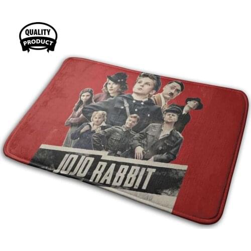 Jojo Rabbit Soft Interesting Room Goods Rug Carpet Jojo Rabbit Rabbit 2019 Rabbit Taika Waititi Hitler Roman Griffin Davis