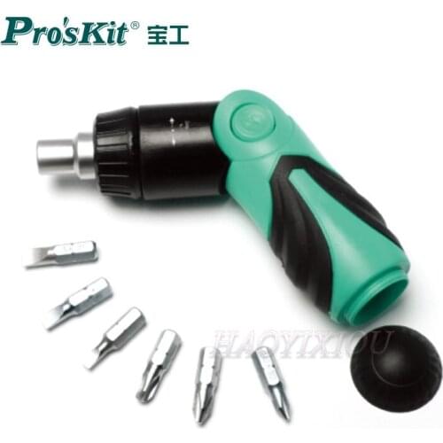 ProsKit SD-9817 Multi-functional Ratchet Screwdriver Set Repair hand Tool Kit Industrial Hot Sale
