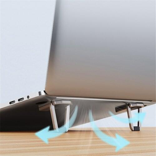 New ARR Mini Notebook Stand Portable Tablet Laptop Cooling Bracket Invisible Increased Keyboard Holder