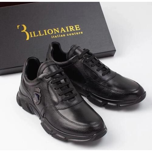 BILLIONAIRE Shoes Cowhide leather 2020 new fashion high quality warm Men‘s Casual Shoes European big size 40-45 sheepskin